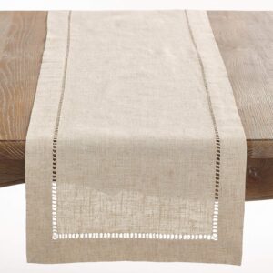 Linen-Cotton Blend Table Runner (180 cm)